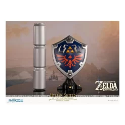 First 4 Figures The Legend Of Zelda Breath Of The Wild - Hylian Shield Standard Edition -Figurines Soldes the legend of zelda breath of the wild hylian shield standard edition 4