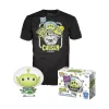 FUNKO Toy Story - POP! & T-Shirt Alien As Buzz GITD